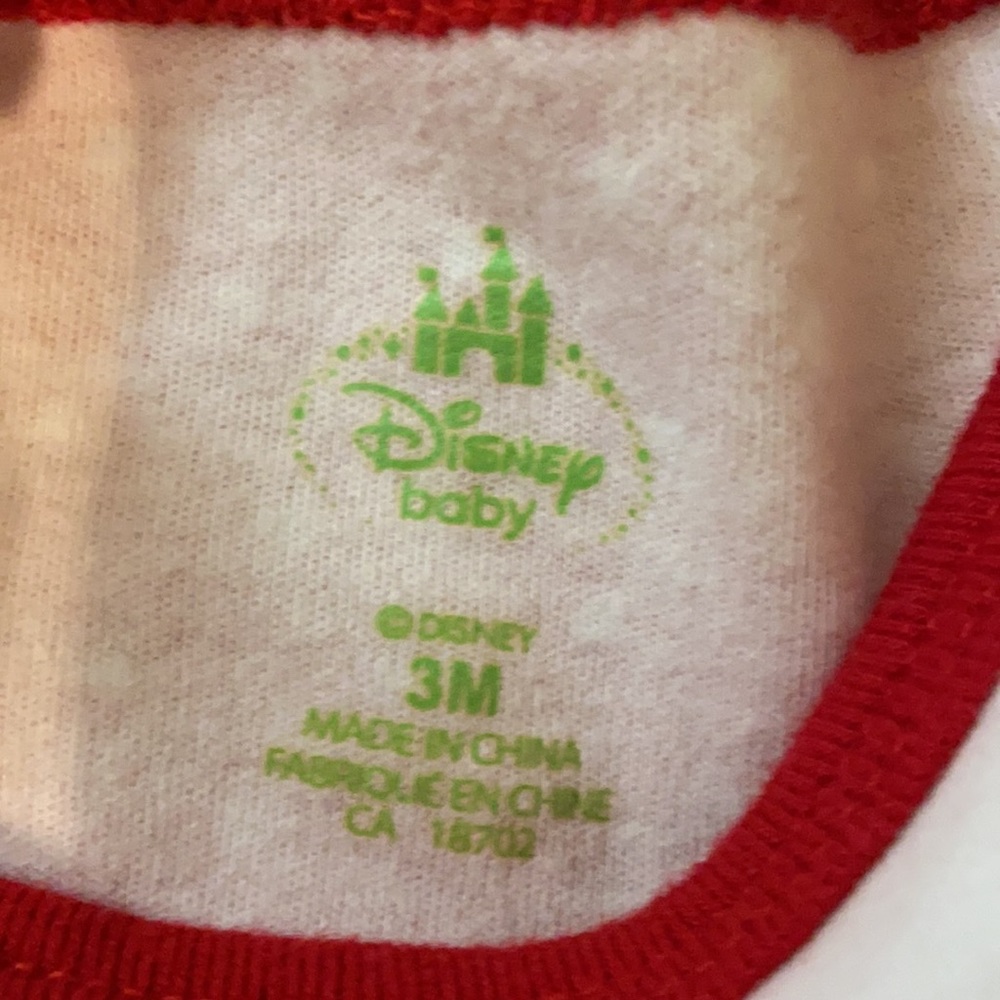Disney 3 month Minnie and Mickey Christmas onesie! - Picture 3 of 4